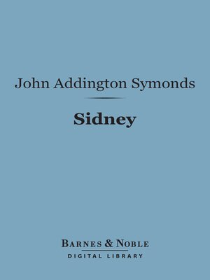 cover image of Sidney (Barnes & Noble Digital Library)